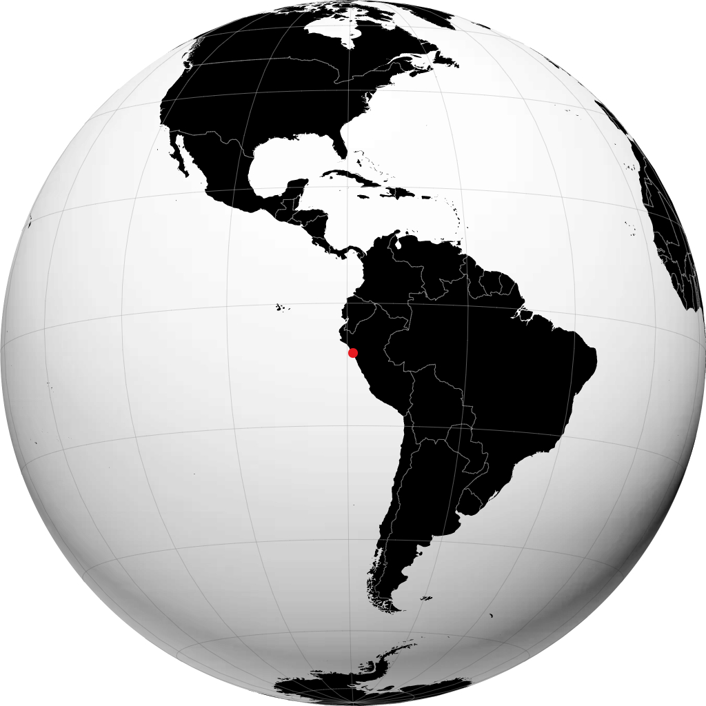 Trujillo na globusie