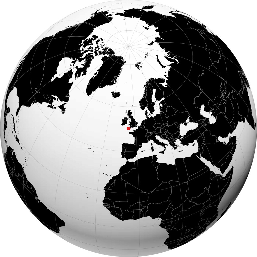 Truro na globusie