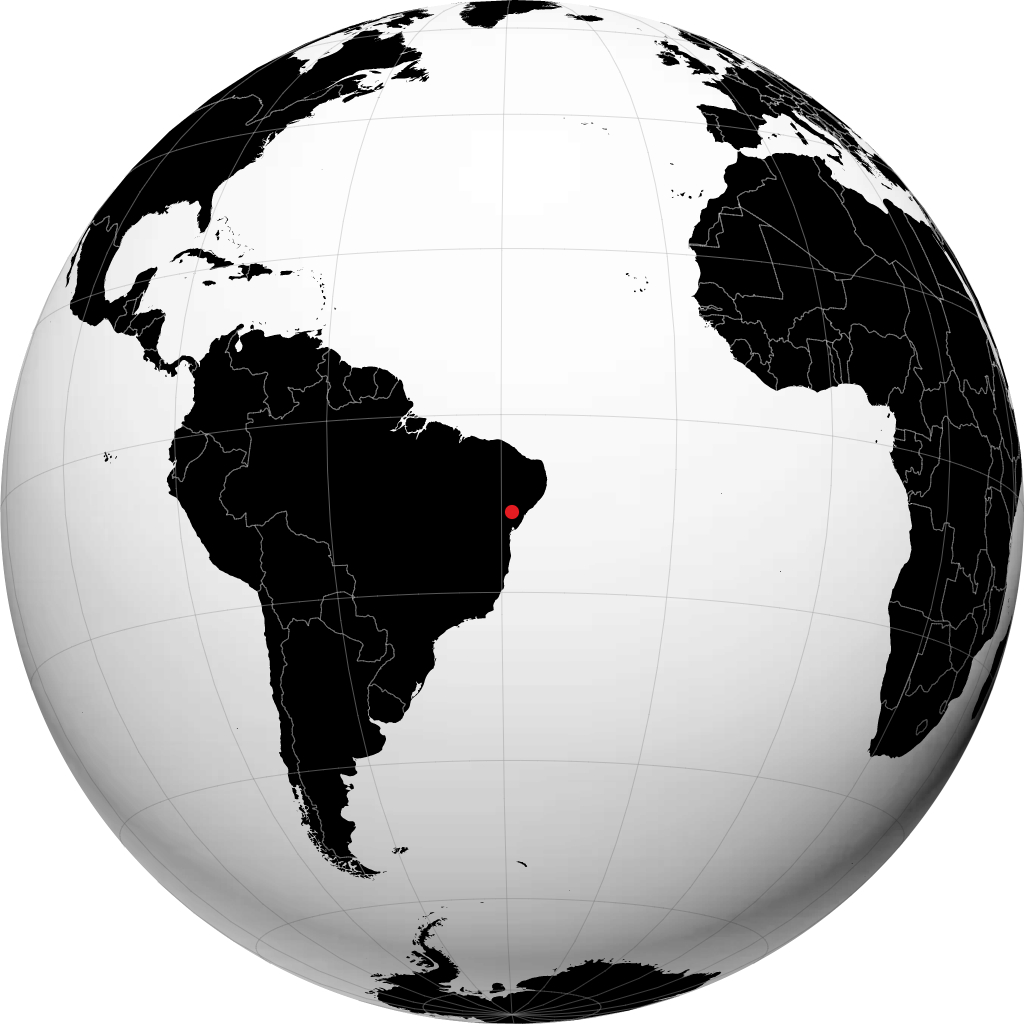 Tucano na globusie