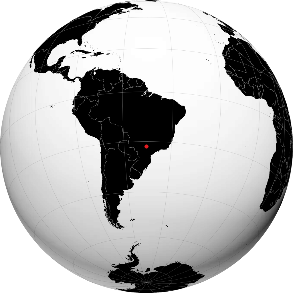 Tupã na globusie