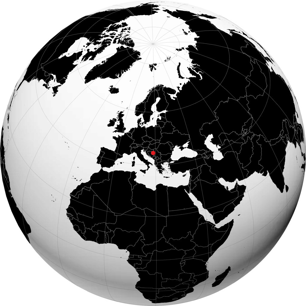 Tuzla na globusie