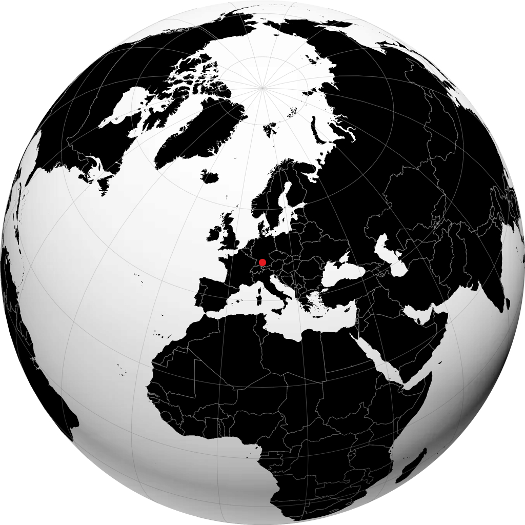 Ulm na globusie