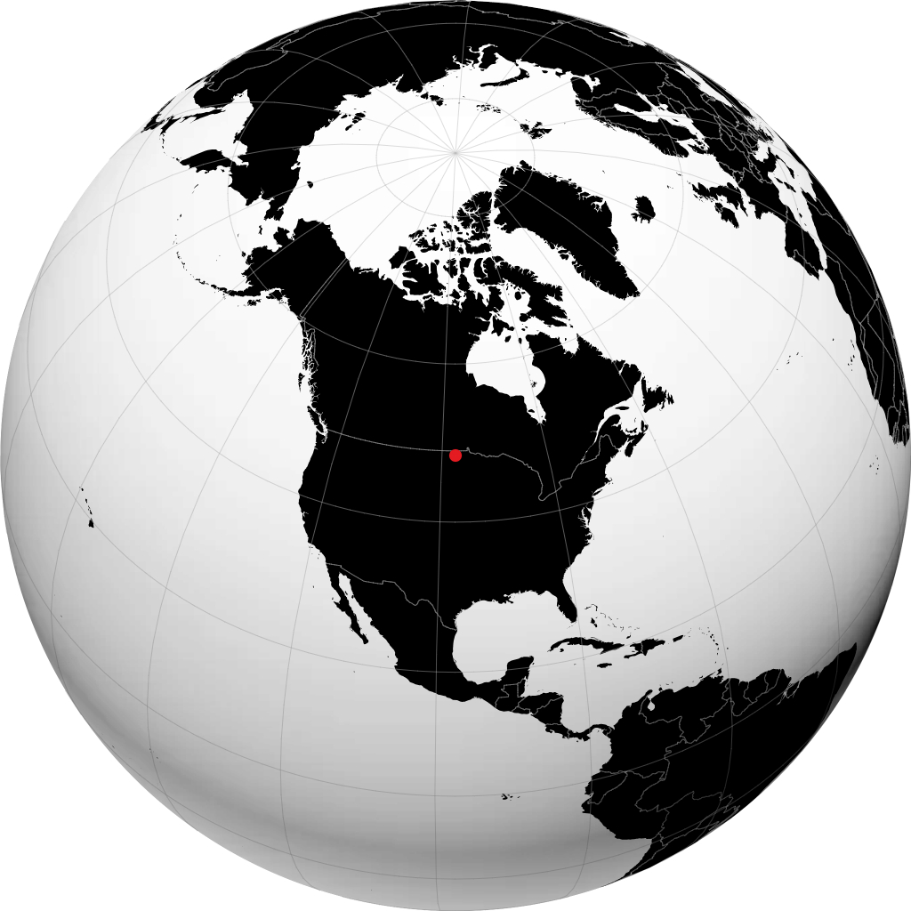 Grafton na globusie