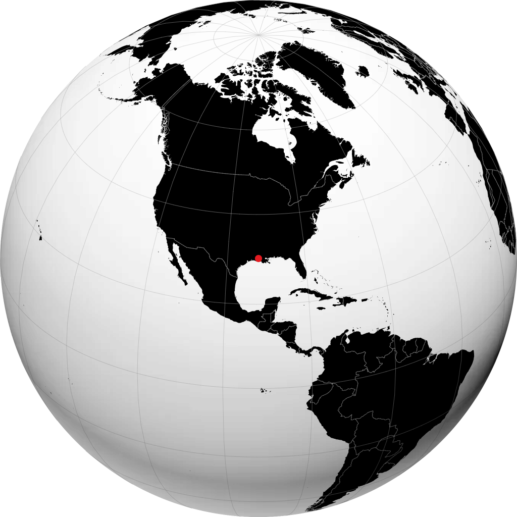 Lafayette na globusie