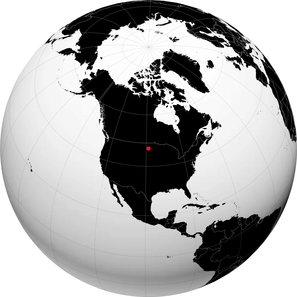 Jamestown na globusie