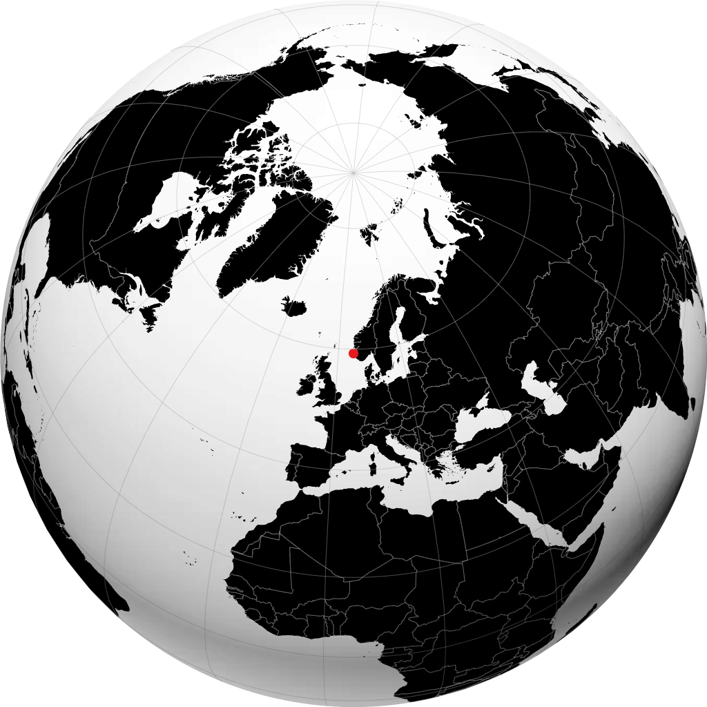 Utsira na globusie