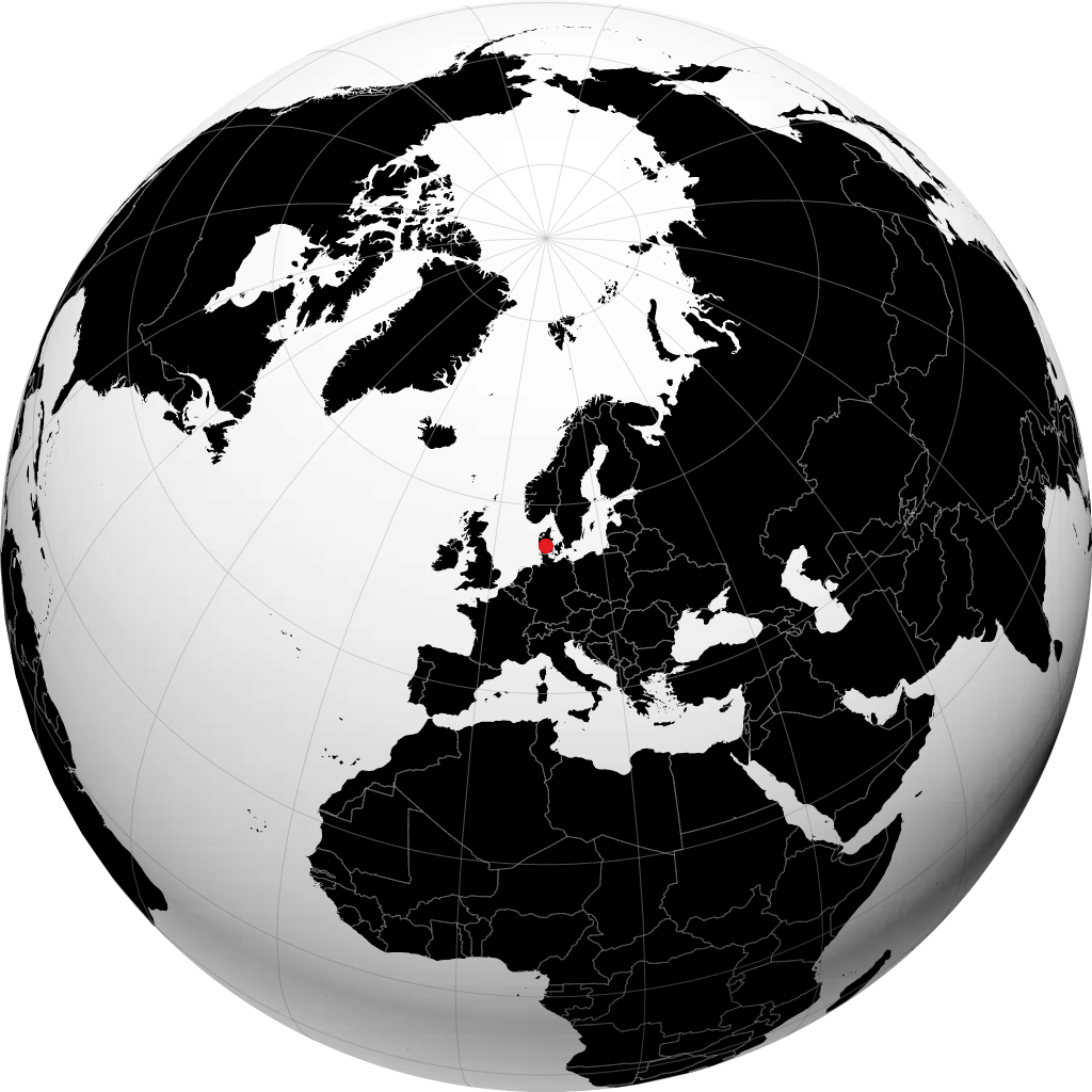 Vejle na globusie
