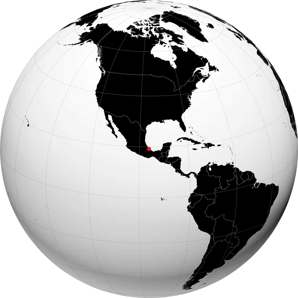 Veracruz na globusie