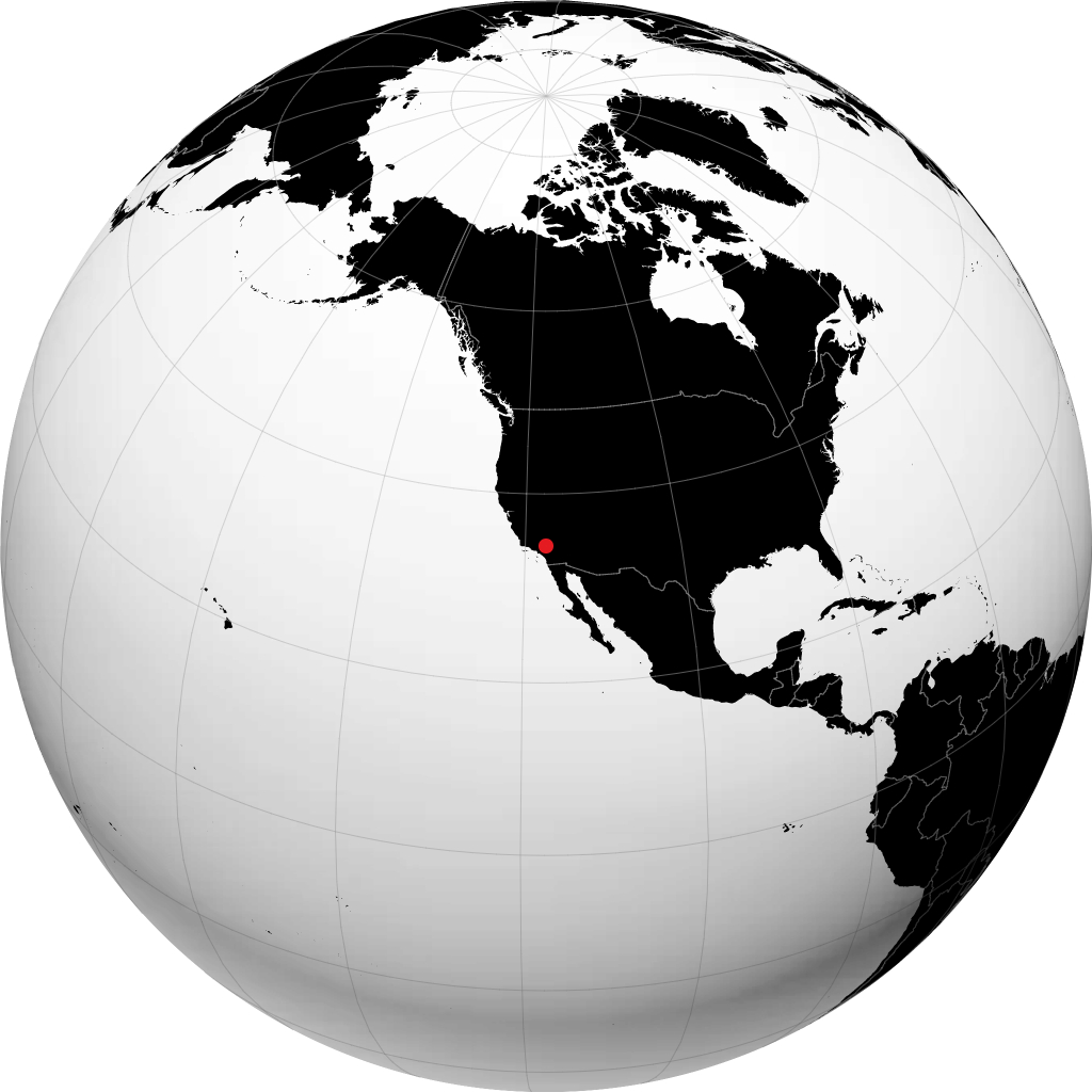 Victorville na globusie