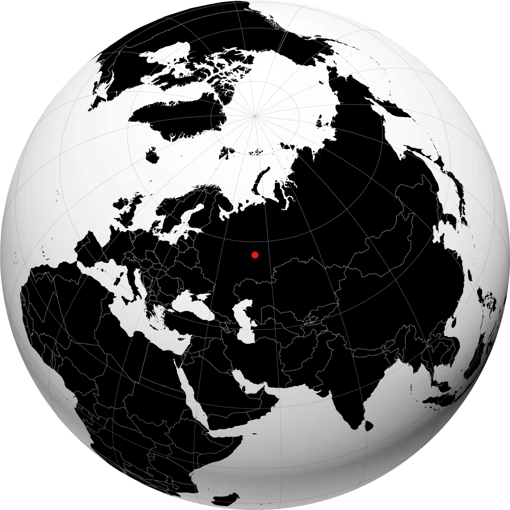 Wotkinsk na globusie