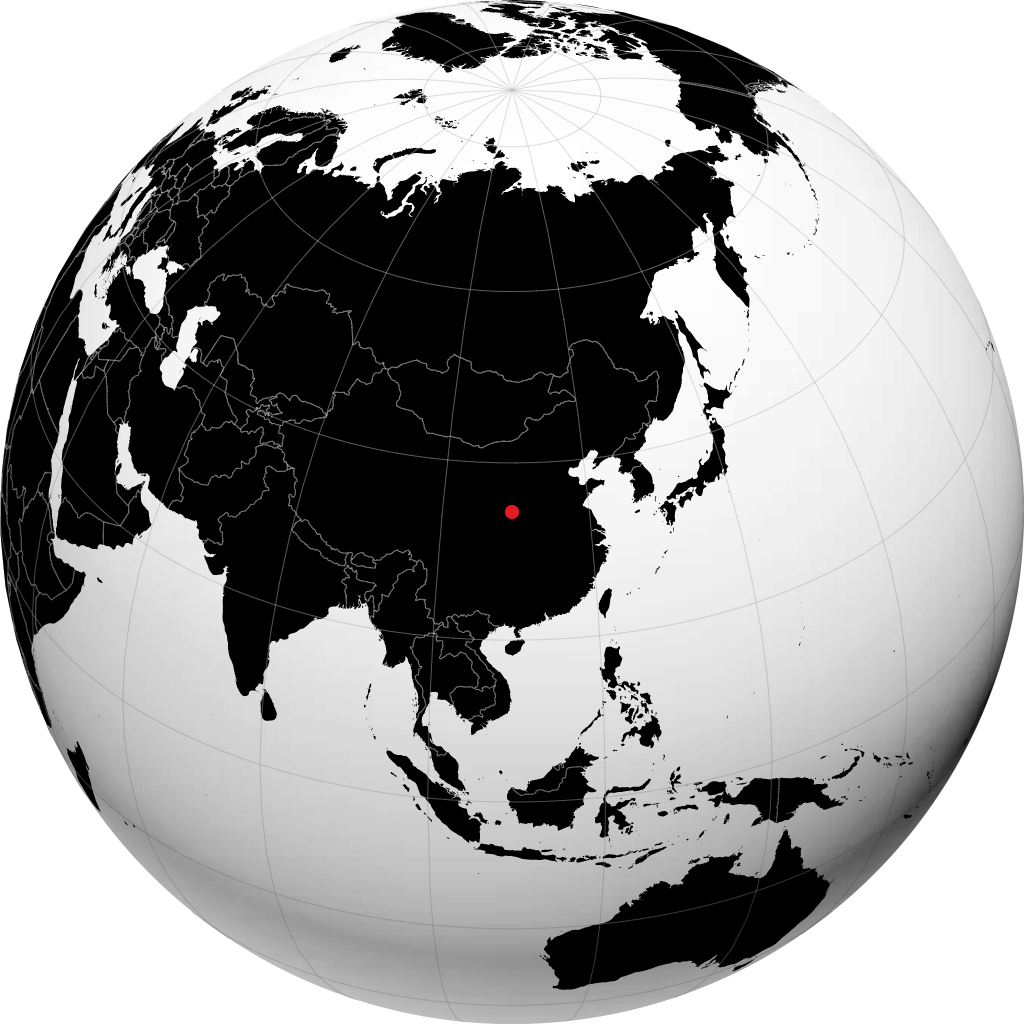 Weinan na globusie