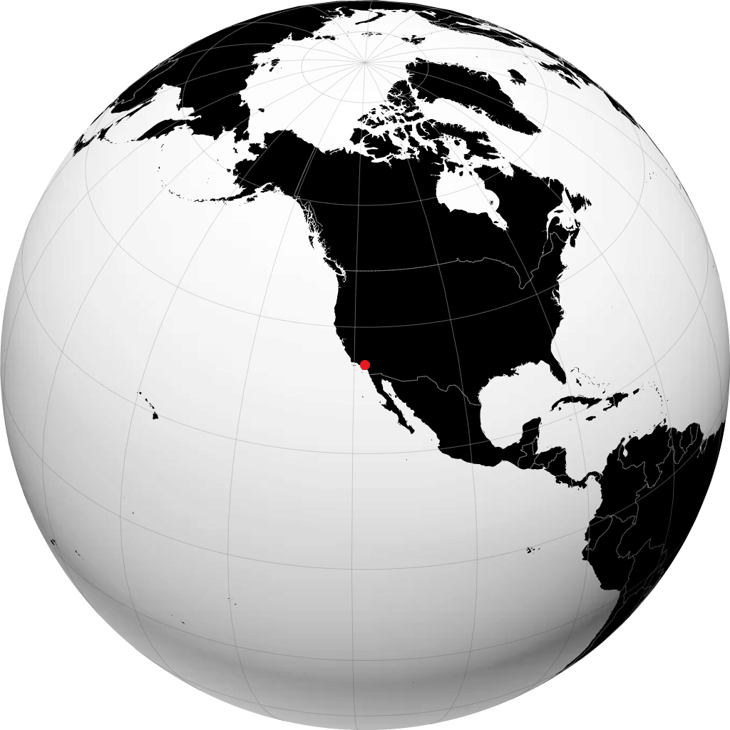 West Covina na globusie
