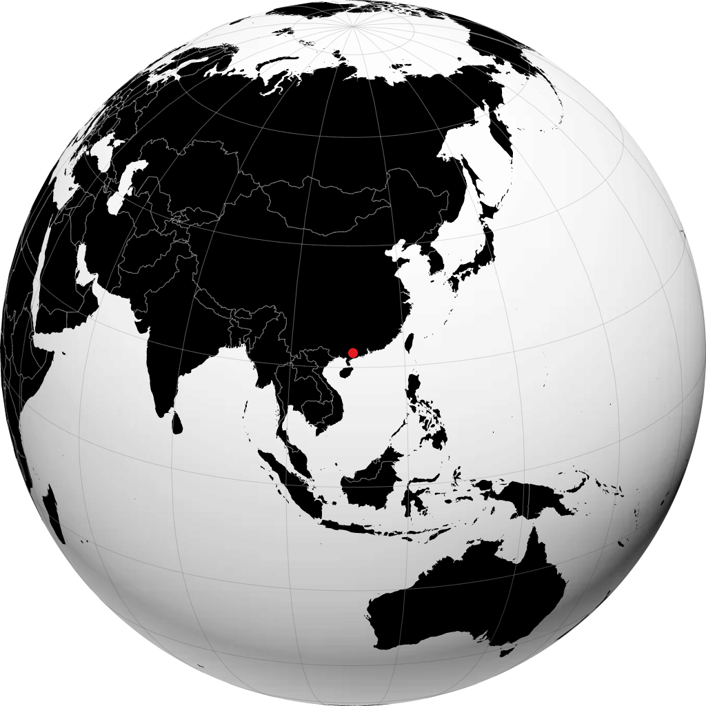 Xinyi na globusie