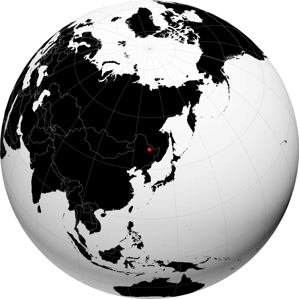 Yichun na globusie