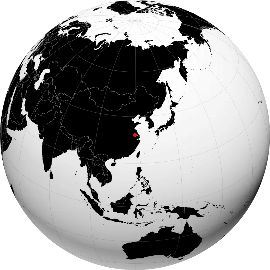 Zhenjiang na globusie