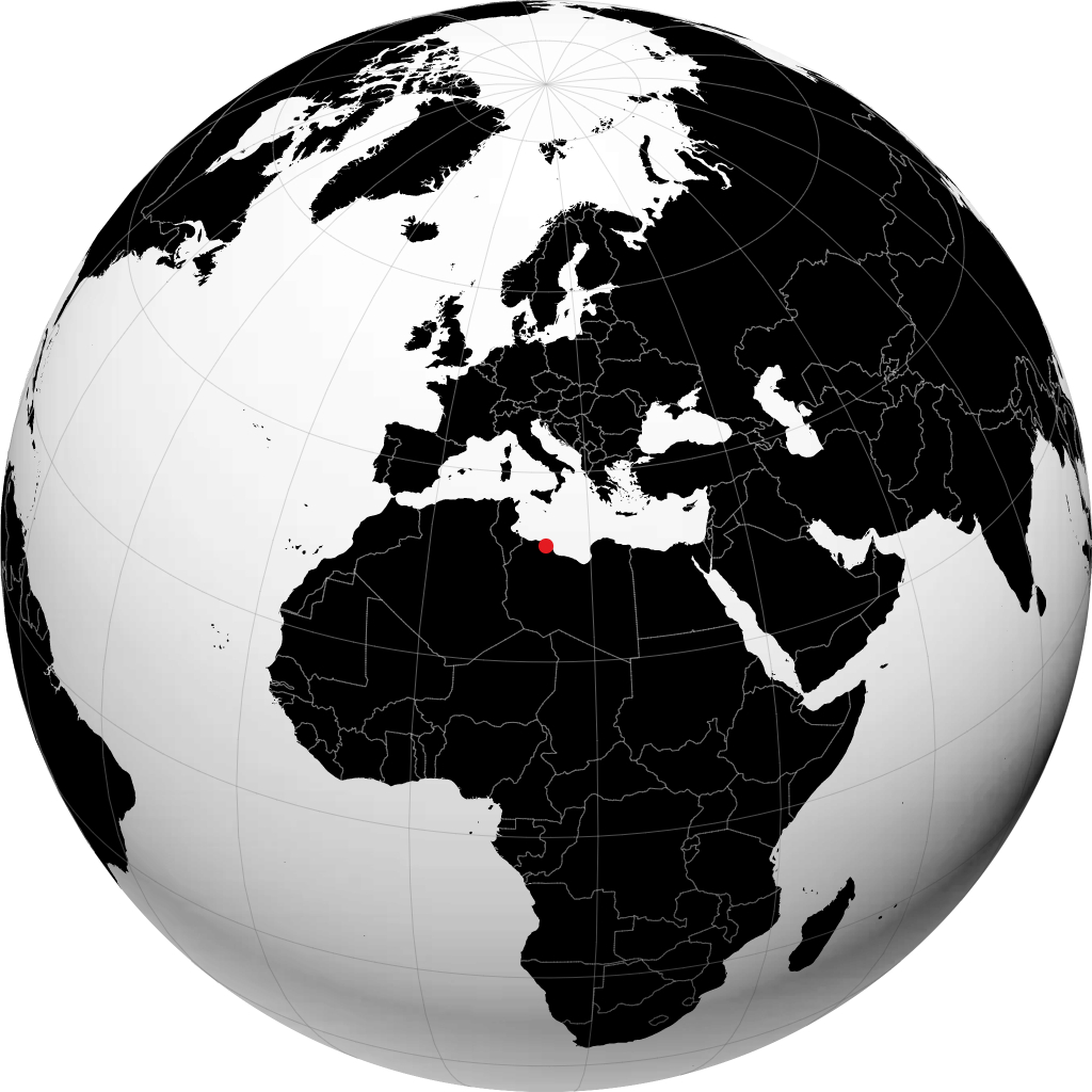 Zliten na globusie